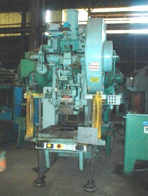 New 75 ton niagara m-75 flywheel obi press, 1974