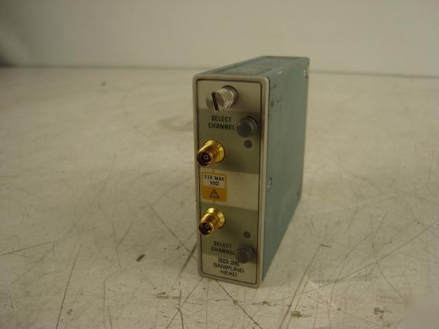 Tektronix sd-26 sampling head 2 ch 20GHZ