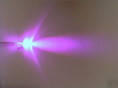 10 x superbrite pink led's 5MM 5000MCD. ( 75P post uk )