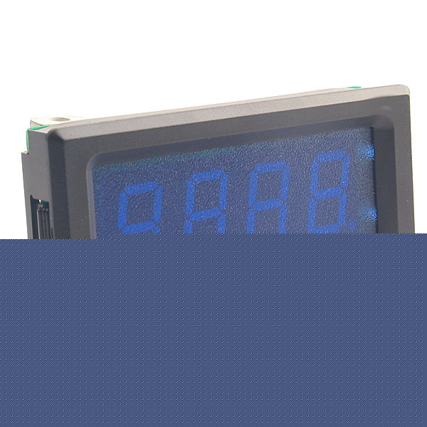 20V blue led digital panel meter battery voltage tester