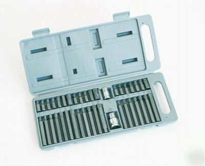 40PC special bits set, hilka, torx/hex/spline