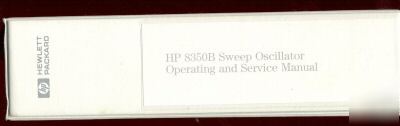 Hp 8350B operating & service manual w/ option 400