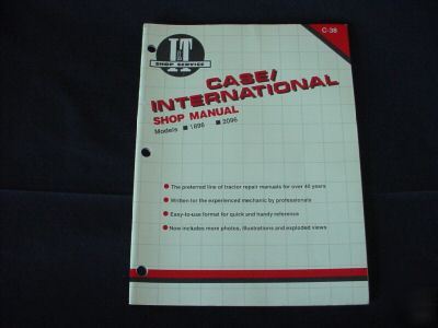 I&t shop service manual case tractor model 1896 & 2096
