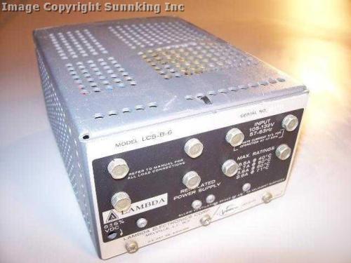 Lambda electronics power suppl model lcs-b-6 veeco