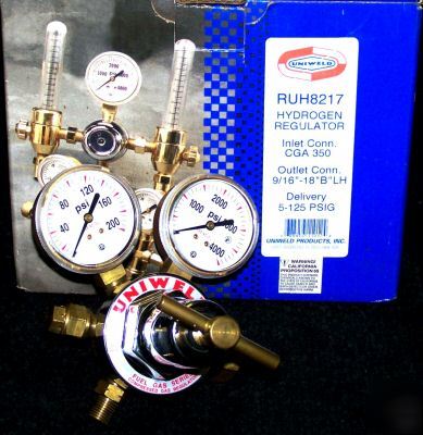 New uniweld hydrogen regulator / model RUH8217/ruh-8217