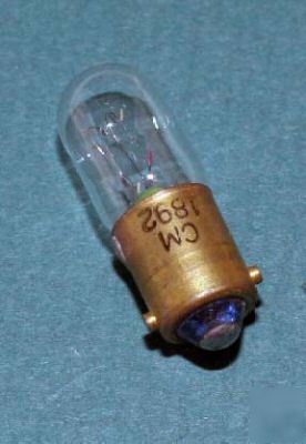 Nos indicator lamp bulb #1892 14.4V 0.12A chicago min.