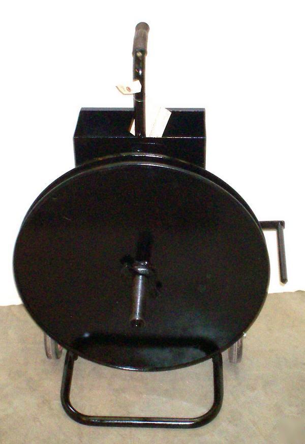 Polyester strap strapping banding machine cart