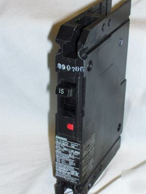 Siemens 15 amp 1 pole breaker HED41B015