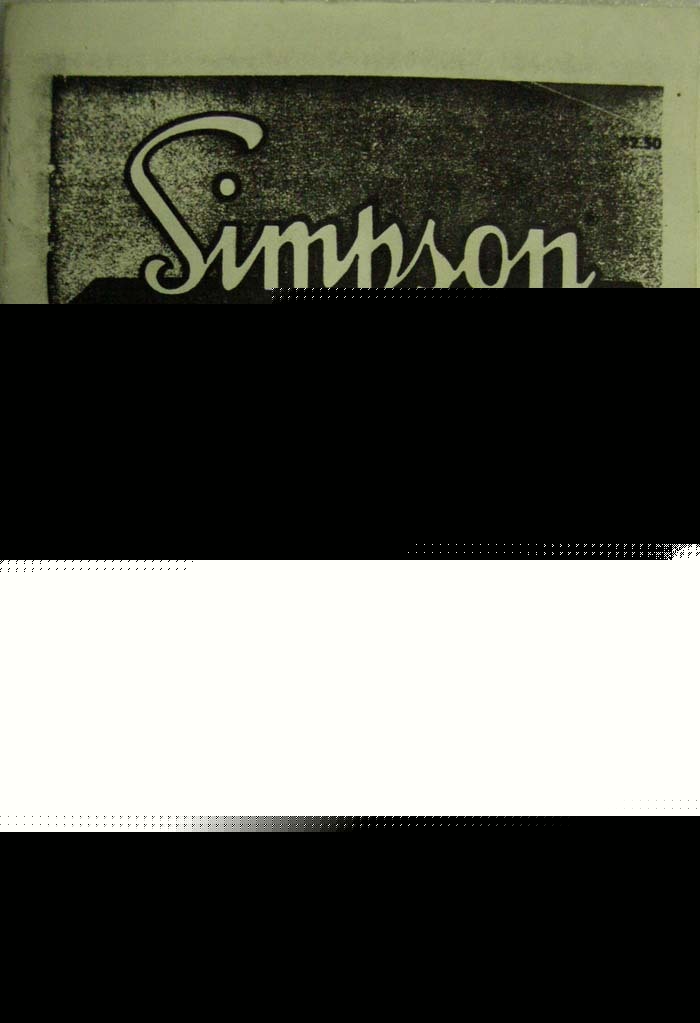 Simpson 420 function generator operator's manual