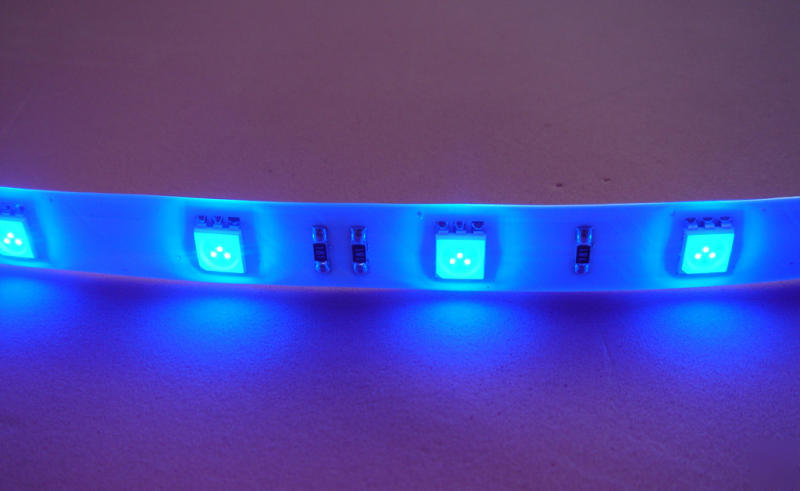 12V 30CM 12PCS blue 5050 smd led strip