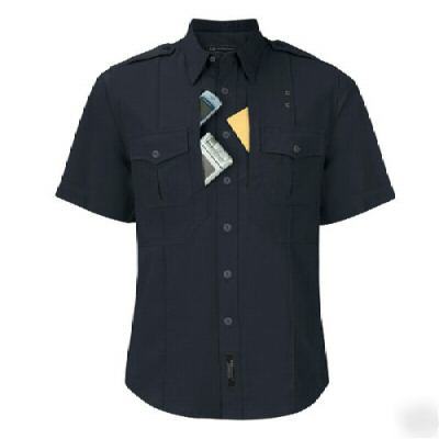 5.11 men's tactical duty shirt s/s midnight navy small