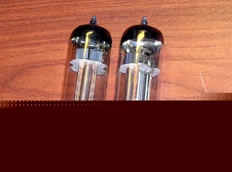 6V1P. secondary emission penthode. lot of 2 tubes nos 