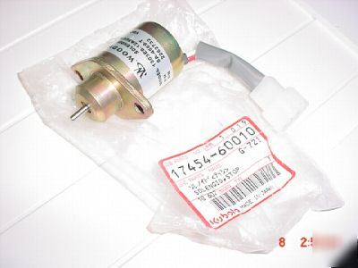 Kubota solenoid stop # 17454-60010