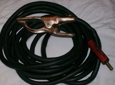 25' welding ground cable 300 amp lenco no 