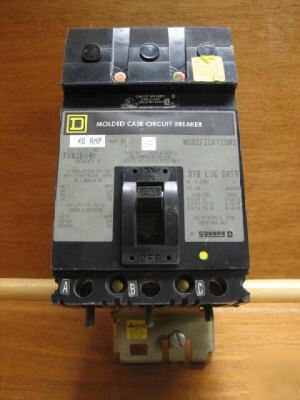 Square d i-line FHB36040 fhb-36040 40 amp 40AMP breaker