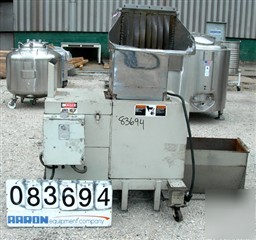 Used: conair/wor-tex granulator, model JC10. 10