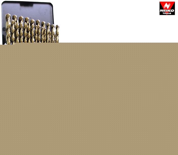 37 pc titanium coated drill bits woodworking tool set