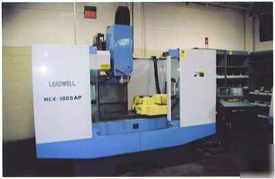 Leadwell mcv-1000 5-axes cnc vertical machining center