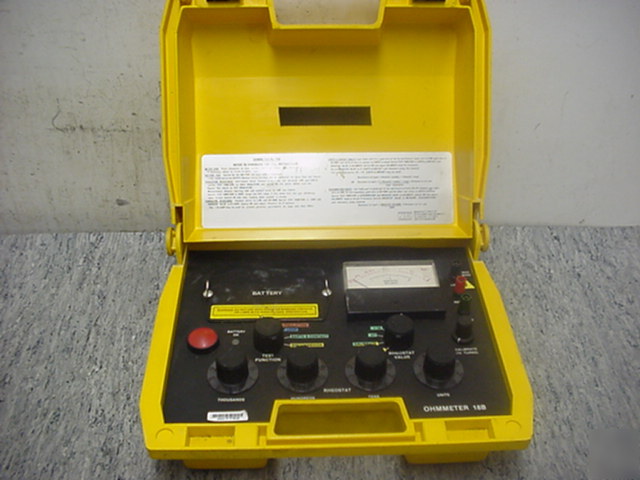 Metrohm ohmmeter 18B transistorised bridge *tested*