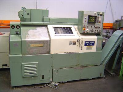 Mori seiki al-2 btm cnc turning center fanuc 10T