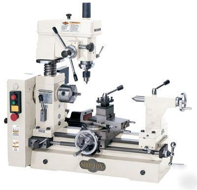 New shop foxÂ® M1018 mill / lathe combo ( )