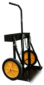 Steel cylinder cart / truck - small with 8