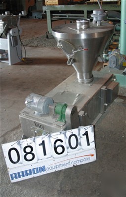 Used: merrick weighbelt feeder, model 950, 304 stainles