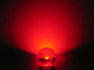 10PCS x 10MM high power red led 6 lumens @150MA 0.5W