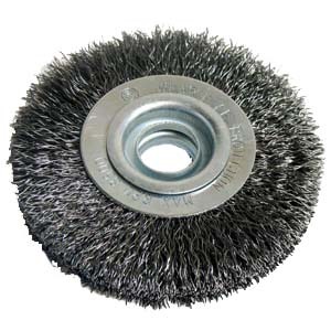 Carbon wire crimped wheel 4 x .012 x 3/4