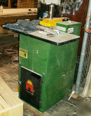 Castle pocket bore machinery ts-21 used woodworking 