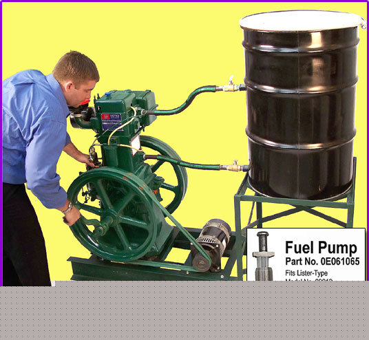 Fuel pump element for listeroid diesel generator 
