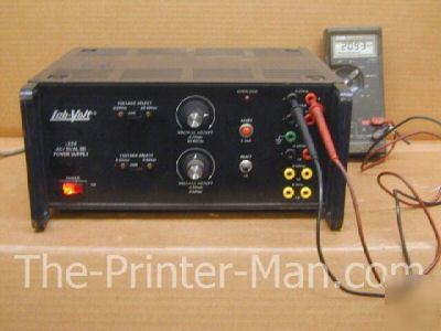 Lab-volt aa 1224-00 ac dual dc power supply #a