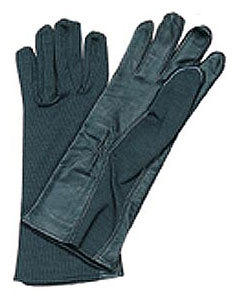 Military spec leather flight gloves black size 12 3XL