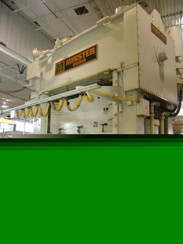 Minster E2-600-120 straight-side press
