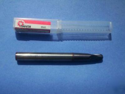 1 hanita carbide ball endmill 3/8