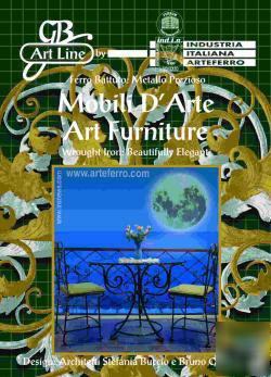 Art furniture (mobili d'arte)/blacksmithing/wrought iro