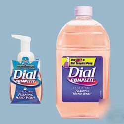 Dial antibacterial foaming soap 8X7.5OZ case dia 02936