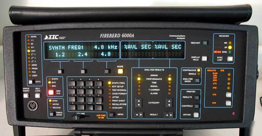 Like new ttc fireberd 6000A communications analyzer 