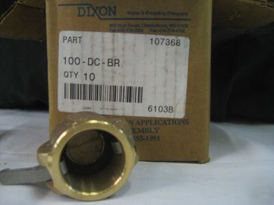 Dixon quick connect end caps