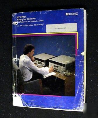 Hp - agilent original ops/ application guide for 8902A