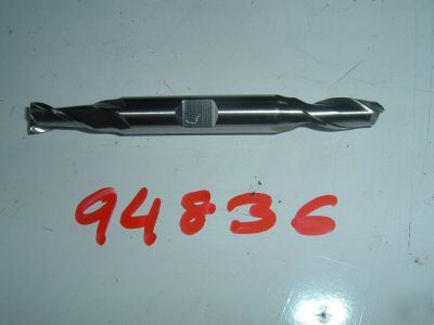 New 5/16 x 3/8 sh gf/p hss double end endmill 2 fl