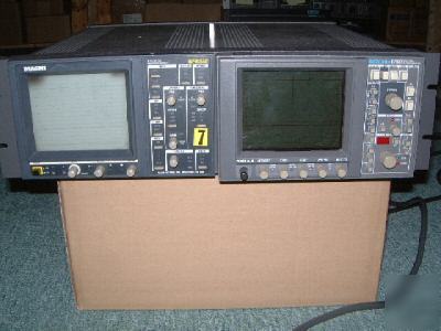 2 tektronix 1750 waveform vector monitor magni WFM530