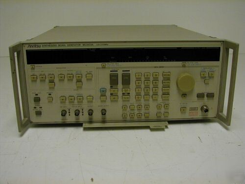 Anritsu MG3633A signal generator 0.01-2700MHZ
