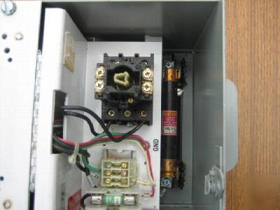 Daykin ltfs-01 transformer disconnect TL105 LTFS01 O1