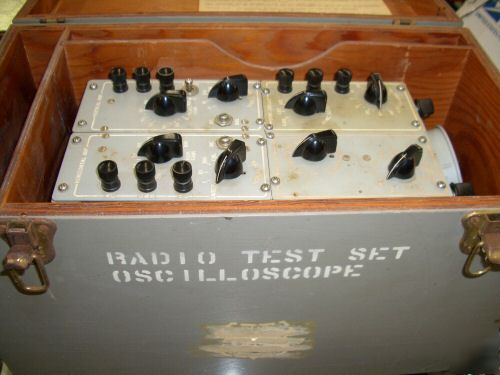 Forest service hickok radio test oscilloscope model 385