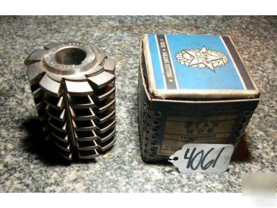 Gear hob 3 by 2-1/4 by 3/4