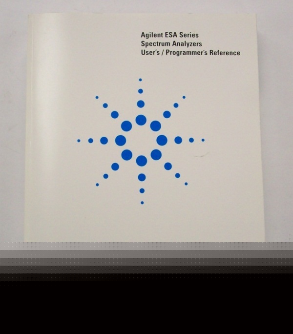 Hp esa spectrum analyzer users / programmers manual