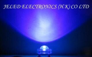New 500X super flux uv 5MM r/h led lamp f/ship