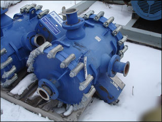 100 sq ft alfa laval spiral heat exchanger, 316L s/s-28