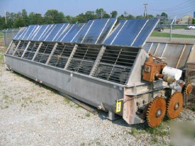 18â€ x 21â€™ thermo ss twin screw cooker/mixer (4739)